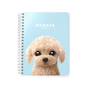 Renata the Poodle Spring Note