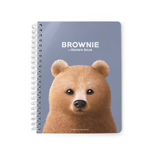 Brownie the Bear Spring Note