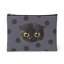 Gimo’s Oreo Face Leather Pouch
