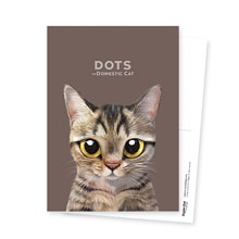 Dots Postcard