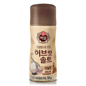 백설 허브맛 솔트 마늘맛 50g 1박스 35개