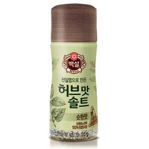 백설 허브맛 솔트 순한맛 50g 1박스 35개