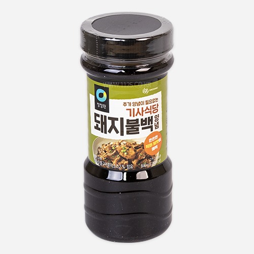 청정원 돼지불백양념 840g 1박스 (12개)