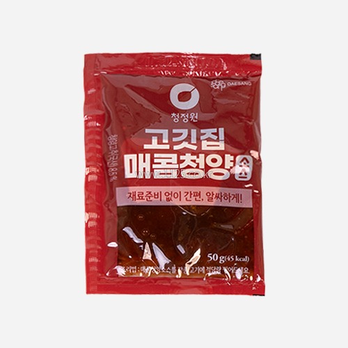 청정원 고깃집 매콤청양 50g 1박스 (100개)