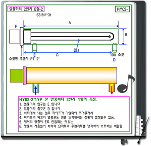 열풍 히터 HY02--3802