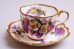 텔럴 &amp;켄트 컵&amp;소서1950 Taylor &amp; Kent Cup and Saucer circa 1950