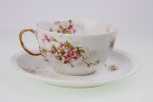 하빌랜드(테오도로)리모주 컵&amp;소서1902~1925 Haviland (Theodore) Limoges Cup &amp; Saucer circa 1903 - 1925