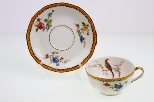 띠에로 하빌랜드 컵&amp;소서 Theodore Haviland Cup &amp; Saucer &quot;Eden&quot; circa 1922