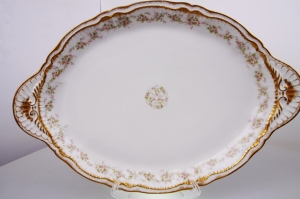 하빌랜드 더블 골드 X라지 플래터 Haviland Double Gold Extra Large Platter circa 1903