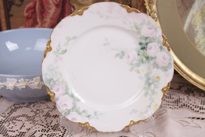 하빌랜드 리모지 핸드페인트 접시 1894~1931 Haviland Limoges Hand Painted Plate circa 1894 - 1931 (mark I)