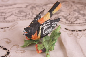 레녹스 피겨린 Lenox Figurine Baltimore Oriole 1990