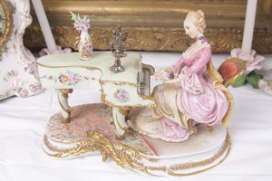 카포디몬테 &quot;피아노 타임&quot; 피겨린 Capodimonte &quot;Piano Time&quot;  Figurine