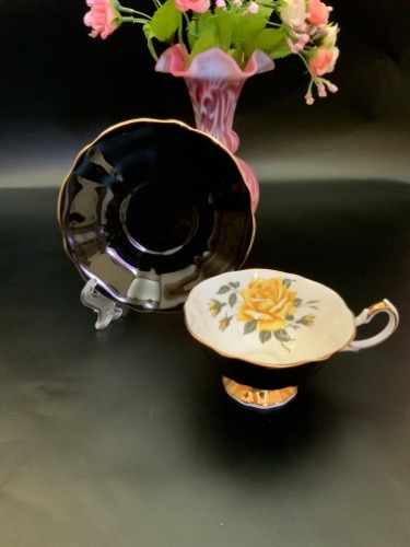 퀸 앤 티 컵&amp;소서 Queen Anne TEA Cup &amp; Saucer circa 1930