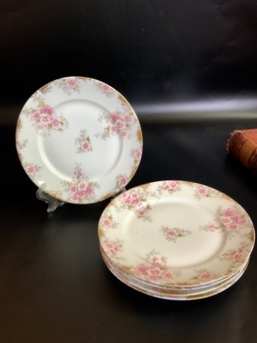 하빌랜드 (GDA) 리모지 브래드/패스트리 플레이트 Haviland (GDA) Limoges Bread / Pastry Plate circa 1900 - AS IS (chip)