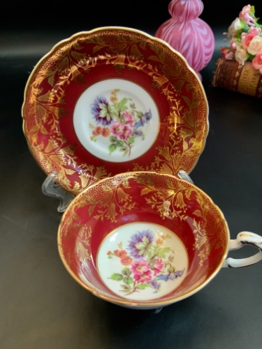 파라곤 티 컵&amp;소서 Paragon  TEA Cup &amp; Saucer circa 1930