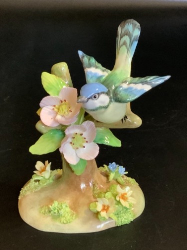 크라운 스테포셔 버드 피겨린 Crown Staffordshire Birds Figurine circa 1940