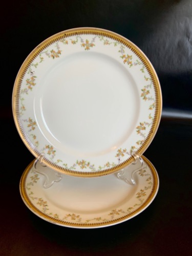 하빌랜드 리모지 &quot;The Valmont&quot; 플레이트 Haviland Limoges &quot;The Valmont&quot; 22 cm Plate circa 1900