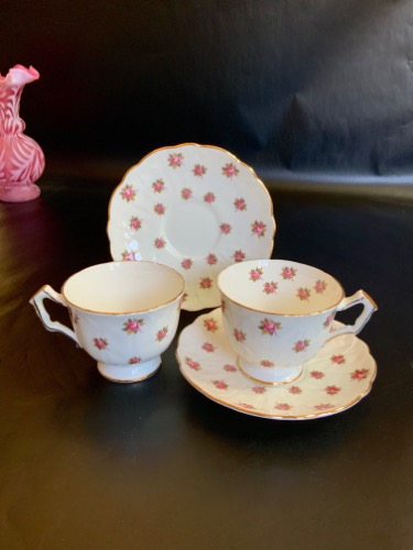 앤슬리 컵&amp;소서 Aynsley Cup &amp; Saucer circa 1940