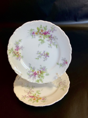 Ahrenfeldt 리모지 브래드 플레이트 Ahrenfeldt Limoges Bread Plate circa 1900