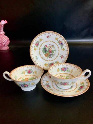 스포드 &quot;Peplow&quot; 컵&amp;소서 Spode &quot;Peplow&quot; Cup &amp; Saucer circa 1910