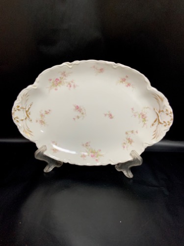 하빌랜드 리모지 미디음 서빙 플레터 Haviland Limoges Medium Serving Platter circa 1900