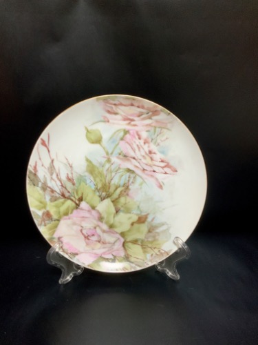 초기 하빌랜드 리모지 케비넷 플레이트 Early Haviland Limoges Cabinet Plate circa 1876 - 1889 - NICE!!!