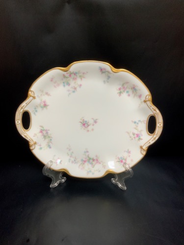 하빌랜드 리모지 투핸들 오버 서빙 볼 Haviland Limoges 2 Handled Oval Serving Plate circa 1894 - 1931