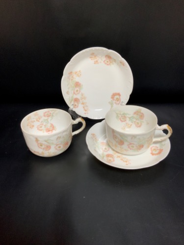 하빌랜드 리모지 컵&amp;소서 Haviland Limoges Cup &amp; Saucer circa 1900