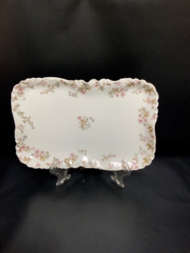 하빌랜드 스몰 직사각형 플래터   Haviland &amp; Co Small Rectangle Platter circa 1889 - 1896