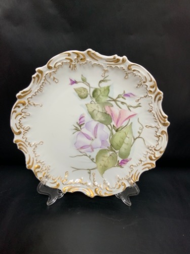 Coiffe 리모지 핸드페인트 케비넷 플레이트 Coiffe Limoges Hand Painted Cabinet Plate circa 1900