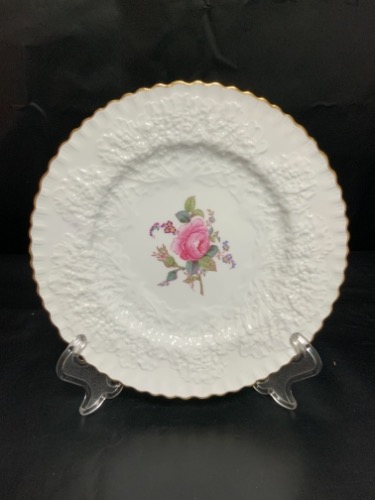 스포드 &quot;사보이 빌링슬리 로즈&quot; 크리머&amp;슈거 Spode &quot;Savoy Billingsley Rose&quot; Salad Plate  circa 1980