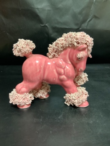 스파게티 말 피겨린 Spaghetti Horse Figurine circa 1950