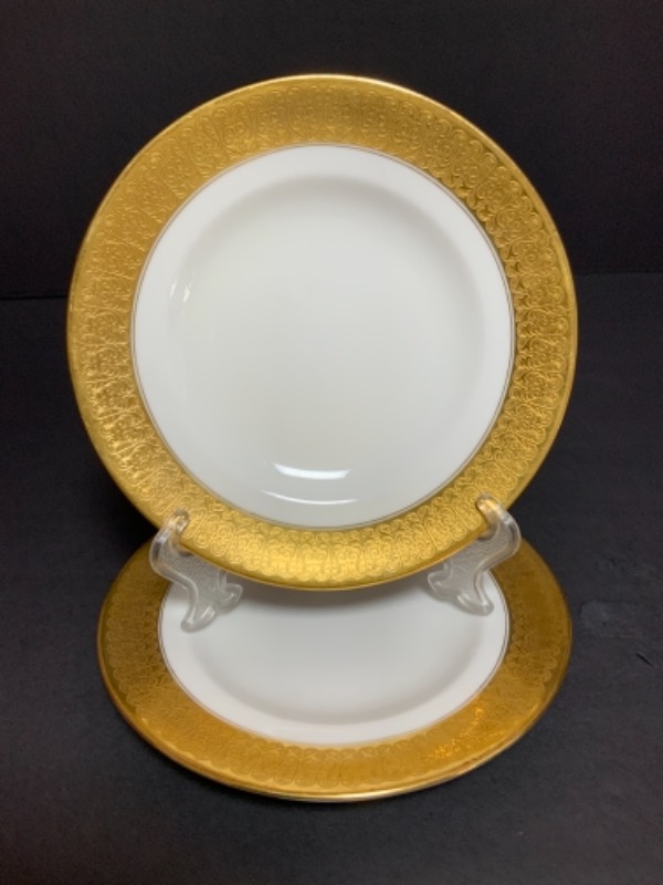 로얄 크라운 더비 브래드 플레이트 Royal Crown Derby Bread Plate Circa 1960