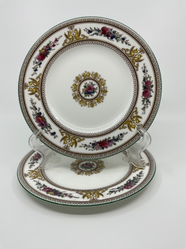 웨지우드 “콜롬비아” 페턴 샐러드 플레이트 Wedgwood &quot;Columbia&quot; Pattern Salad Plate circa 1930