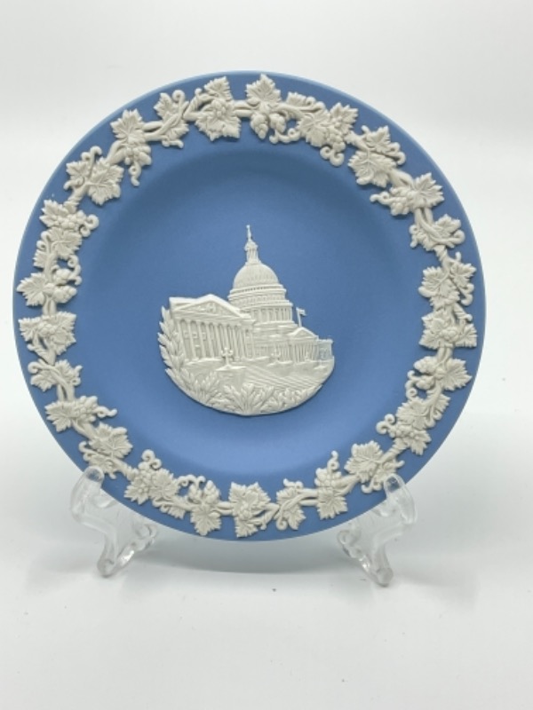 Wedgwood Lavender Jasperware Pin Dish circa 1960