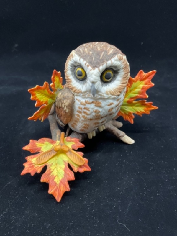 레녹스 “Saw Whet Owl&quot; 피겨린 Lenox &quot;Saw Whet Owl&quot; Figurine 1989