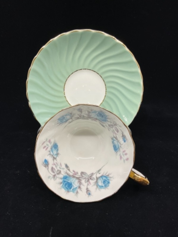 앤슬리 “회호리” 컵 &amp; 소서 Aynsley &quot;Swirl&quot; Cup &amp; Saucer circa 1940