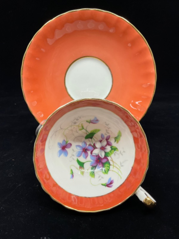 앤슬리 컵 &amp; 소서 Aynsley Cup &amp; Saucer circa 1950