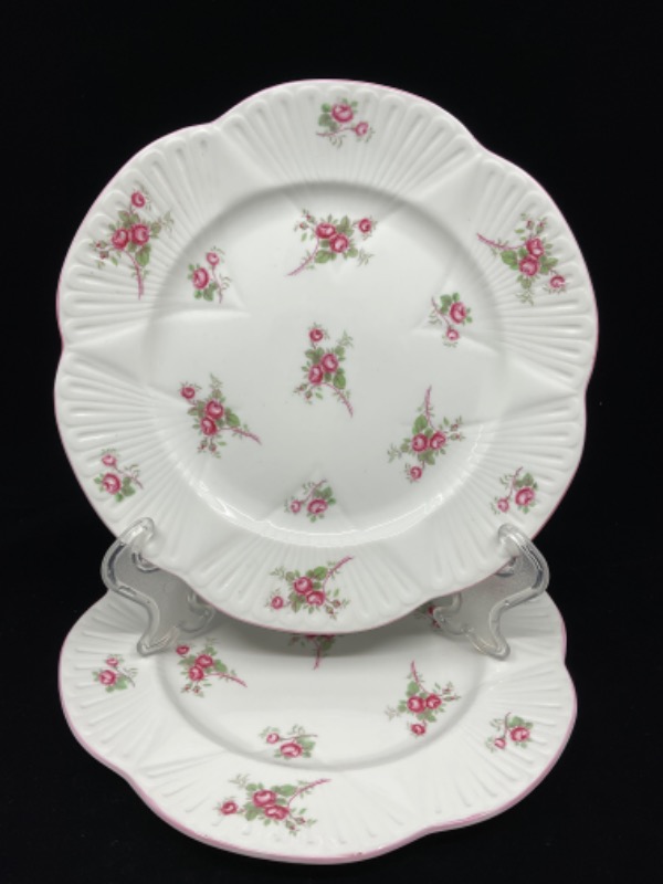 쉘리 &quot;RoseSpray 셀러드 플레이트 Shelley &quot;RoseSpray&quot; Salad Plate circa 1930