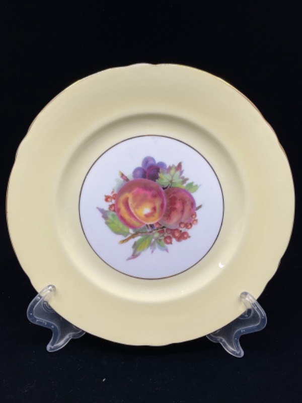 쉘리 &quot;과일&quot; 셀러드 플레이트 Shelley &quot;Fruits&quot; Salad Plate circa 1930