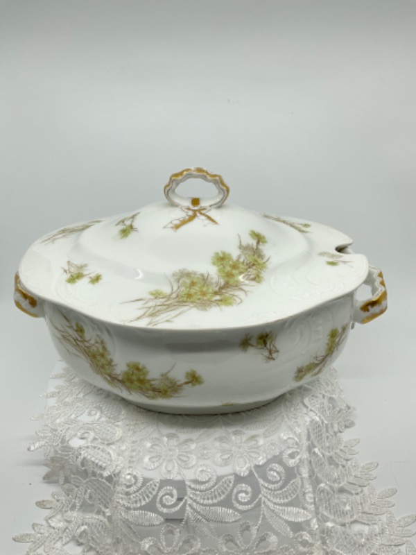 하빌랜드 리모지 라지 수프 투린 Haviland Limoges Large Soup Tureen circa 1890