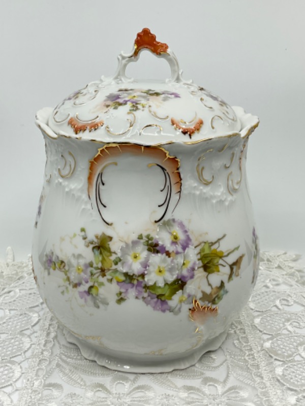 Brunswick 빅토리언 비스킷 잘 Brunswick Victorian Biscuit Jar circa 1900