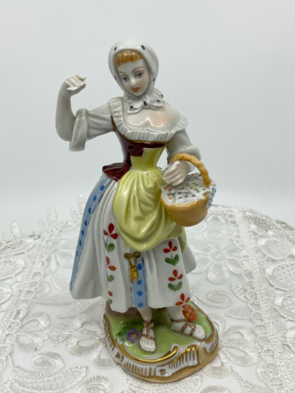 칼 티에메 피겨린 Carl Thieme Figurine Circa 1910