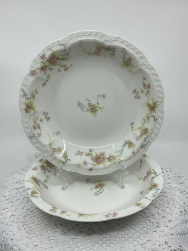 하빌랜드 리모지 시리얼 보울 Haviland Limoges Cereal Bowl circa 1900