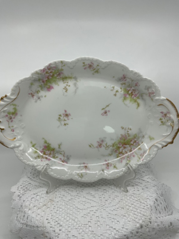 하빌랜드 리모지 스몰 서빙 플레터 Haviland Limoges Small Serving Platter circa 1900