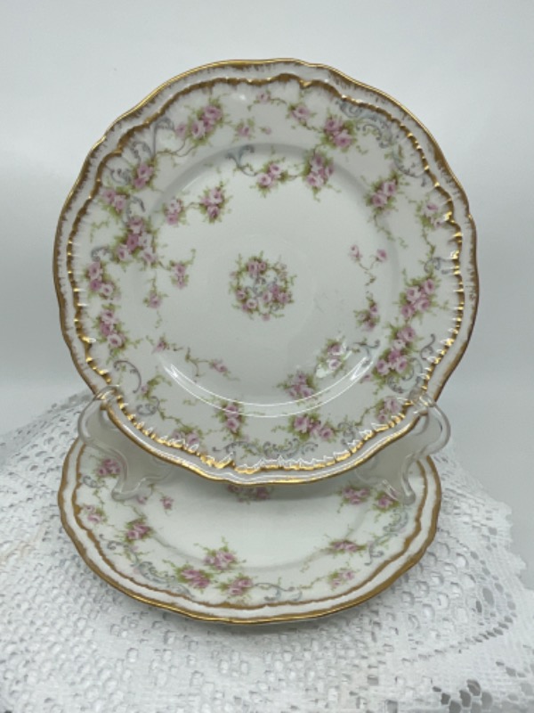 하빌랜드 리모지 셀러드 플레이트 Haviland Limoges Salad Plate circa 1900