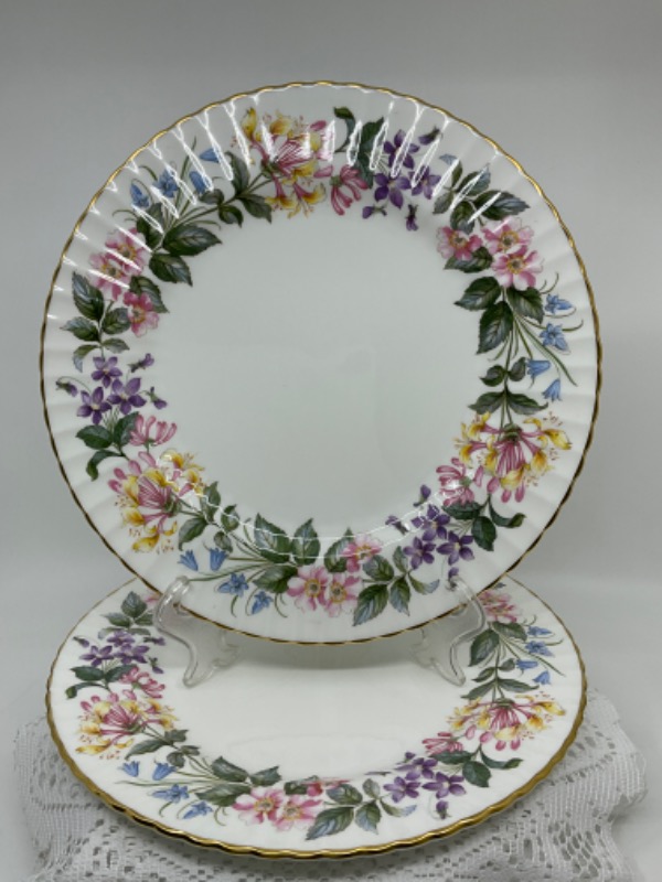 파라곤 &quot;Country Lane&quot; 디너 플레이트 Paragon &quot;Country Lane&quot; Dinner Plate circa 1949-1952