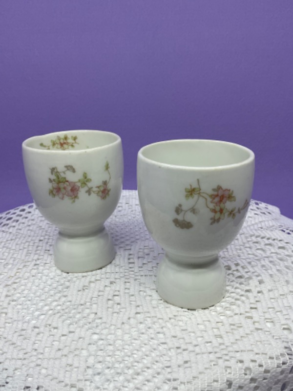 하빌랜드 리모지 에그 컵 Haviland Limoges (Unmarked) Egg Cup circa 1920