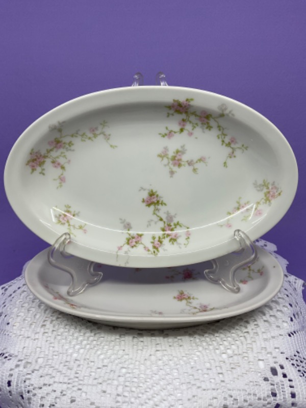 하빌랜드 리모지 크렌베리 디쉬 Haviland Limoges Cranberry Dish circa 1920