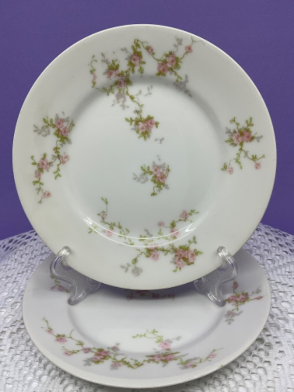 하빌랜드 리모지 브래드 플레이트 Haviland Limoges Bread Plate circa 1920